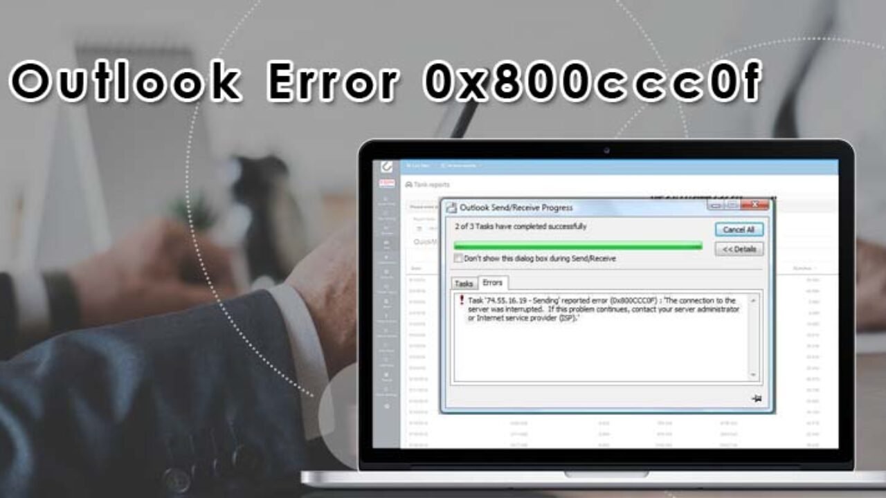 error number 0x800ccc0f outlook express 6