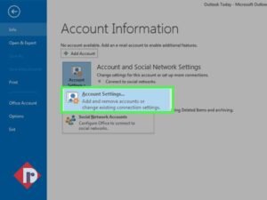 set up bellsouth email in outlook