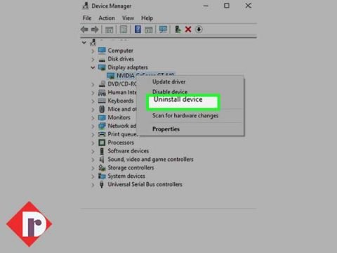 how do i uninstall nvidia control panel windows 10