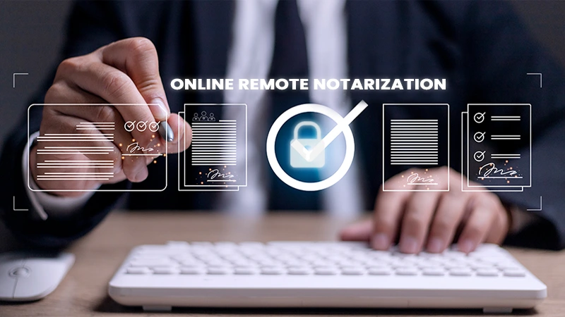 Remote Online notraiszation